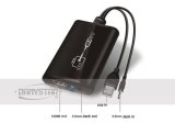 Danystar - Convertitore USB a HDMI Notebook Converter Full HD PC per HDTV - Elettronica