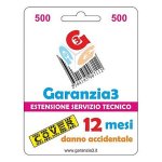 Garanzia3 - Per danni accidentali fino a 500 EURO